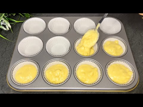 I muffin più buoni che abbia mai mangiato,Tutti chiederanno la ricetta! muffin alle mele in 10 min