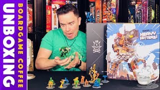 GKR Heavy Hitters Unboxing with Board Game Coffee