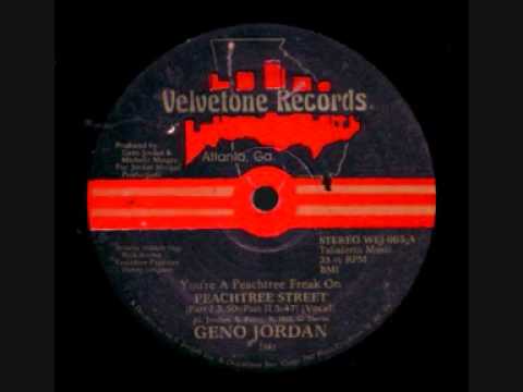 Boogie Down - Geno Jordan - You're A Peachtree Freak On Peachtree Street