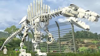 LEGO Jurassic World - All 20 Skeleton Dinosaurs Unlocked (Gameplay Showcase)