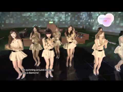 Girls' Generation (SNSD)- Diamond Live MBC Gayo Daejun 2011 [HD][1080p]