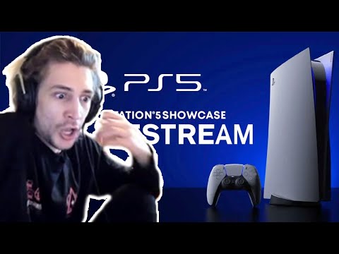 Aechkay reacts to xQc reacts to the PS5 Event