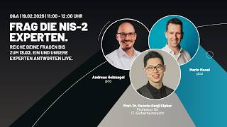 Digitales Event - NIS-2 Q&A
