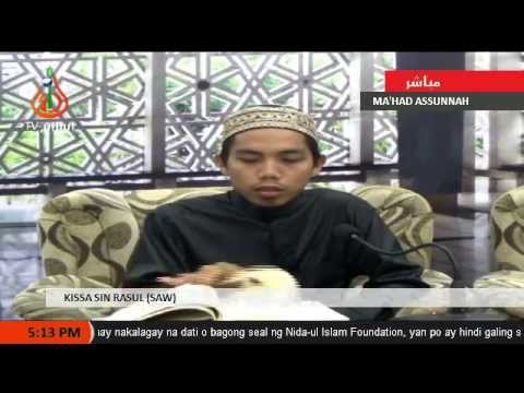 Kissa sin Rasul (SAW) 9 - Sheikh Jomar Naing (Tausug)
