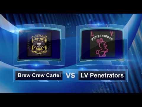 Brew Crew Cartel vs LV Penetrators - Pool Play - Sin City Kickball Classic #SCKC2015