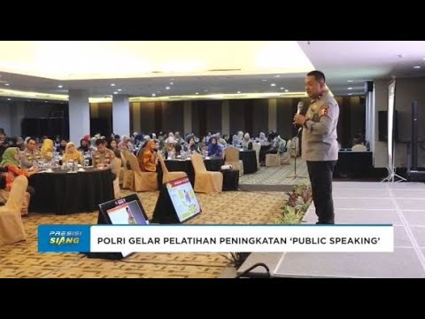 KEGIATAN PUBLIC SPEAKING UNTUK POLWAN / ASN WANITA DI MABES POLRI