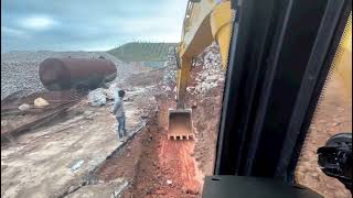Temel çalışması Excavator
