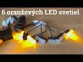 LED predátor do mriežky 12V - oranžový 6 x LED svetlo - Video Youtube