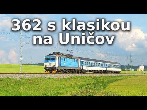Vláčkaři jsou u toho | Lokomotivy 362 s klasikou na Uničov! (14. 6. 2023)