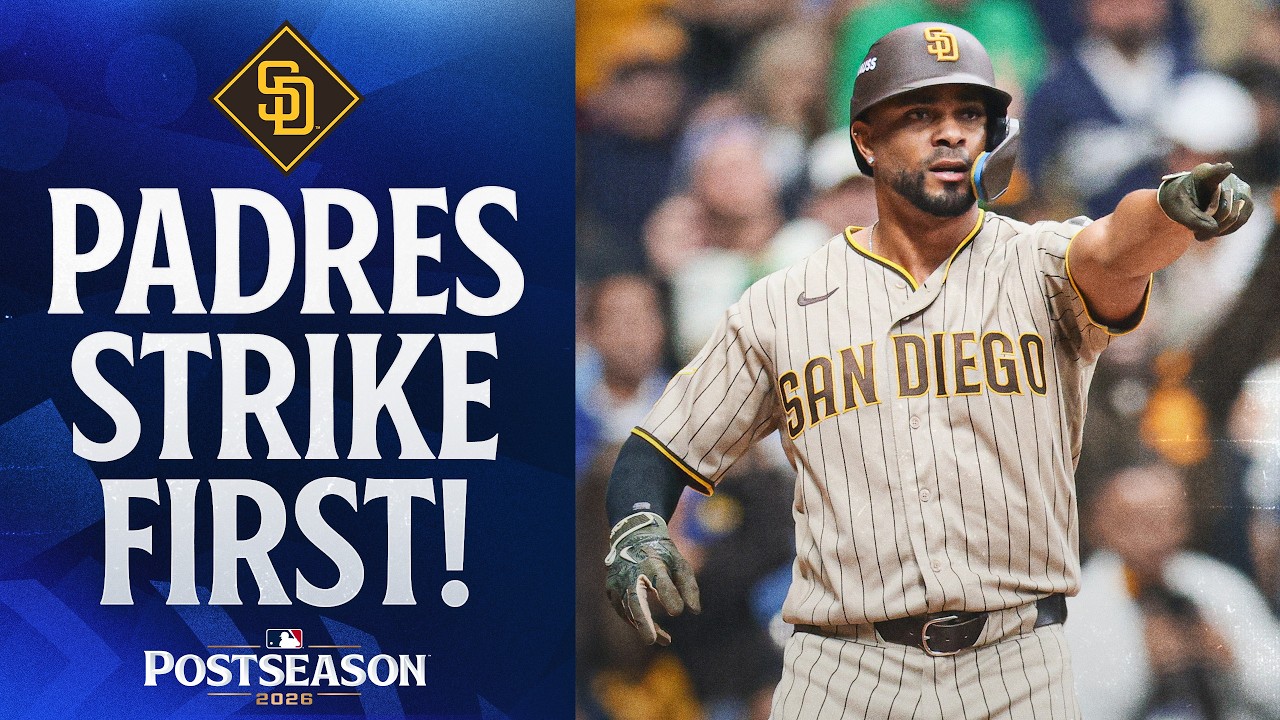 The Padres strike first with two runs against Jacob Misiorowski! 😤 | MLB Highlights