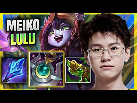 LEARN HOW TO PLAY LULU SUPPORT LIKE A PRO! - EDG Meiko Plays Lulu SUPPORT vs Rakan!