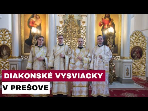 ŠTYRIA SVÄTENCI PRIJALI DIAKONÁT Z RÚK ARCIBISKUPA BABJAKA
