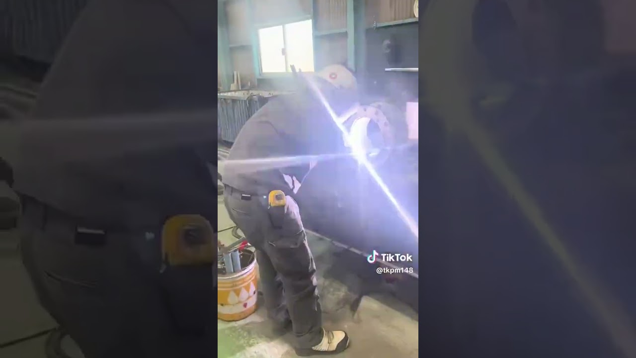 TKプラント溶接集！！！ #溶接 #配管工 #職人 #プラント #TIG溶接 #アーク溶接