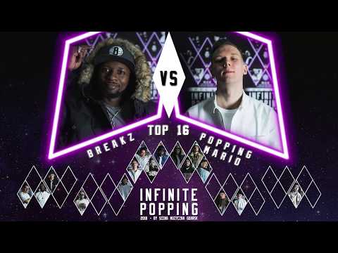 BREAKZ vs POPPING MARIO | INFINITE POPPING 2018 | TOP 16