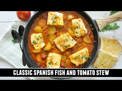 CLASSIC Spanish Fish & Tomato Stew | Quick & EASY One-Pot Recipe