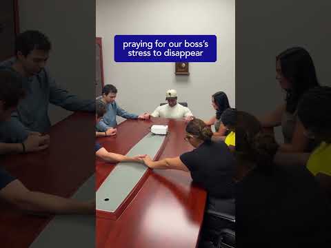 Praying For Our Boss's Stress To Disappear | Crystal Quest Education video