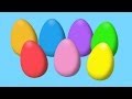 Animated Surprise EASTER Eggs for Learning Colors.