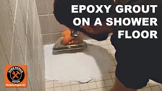 How to Use Shower Epoxy Grout -- by Home Repair Tutor