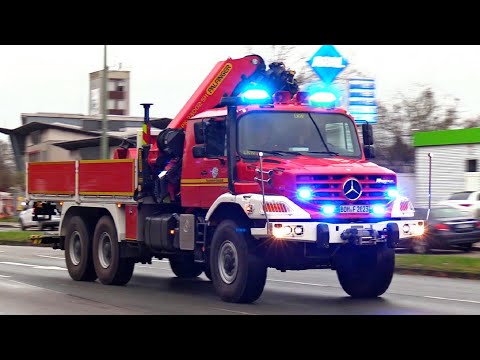 [DEICH droht zu BRECHEN!] GROẞEINSATZ in OBERHAUSEN - Einsatzfahrten - Part 2