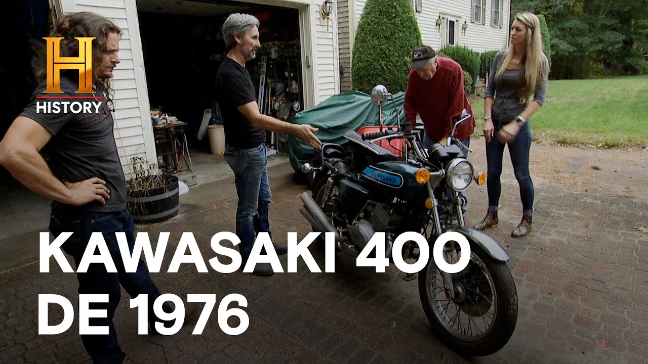 KAWASAKI 400 DE 1974 - CAZADORES DE TESOROS