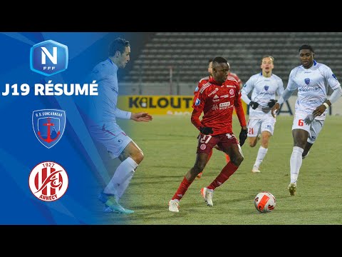 J19 I FC Annecy-US Concarneau (0-0), le résumé I National FFF 2021-2022