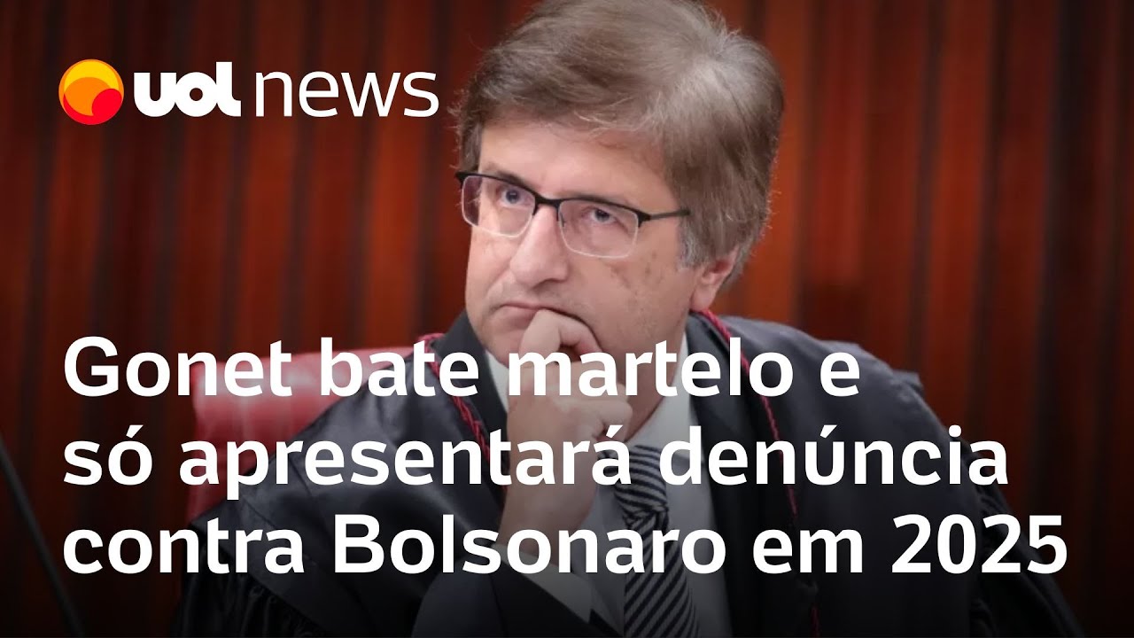 Bolsonaro indiciado: Gonet bate martelo e só apresentará denúncia contra ex-presidente em 2025