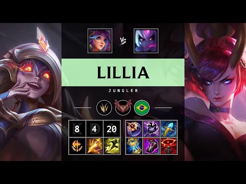 Lillia Jungle vs Evelynn - BR Grandmaster Patch 25.04