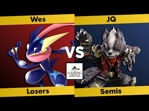 TCF Smash 3 Losers Semis - Wes (Greninja) vs JQ (Wolf) - SSBU Tournament