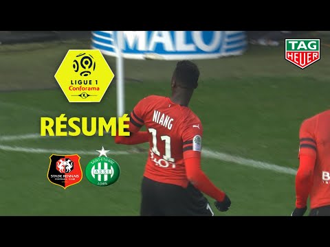 Stade Rennais FC - AS Saint-Etienne ( 3-0 ) - Résumé - (SRFC - ASSE) / 2018-19