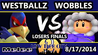 preview picture of video 'LTC2 - Westballz (Falco) Vs. Wobbles (Ice Climbers) SSBM Losers Finals - Smash Melee'