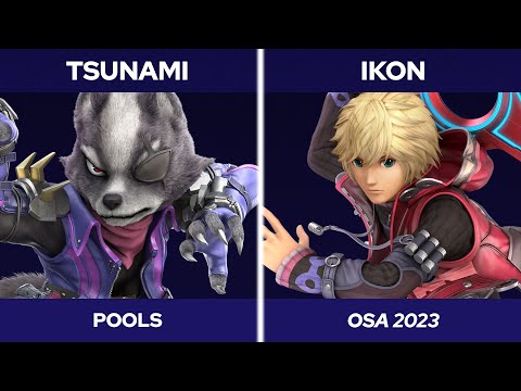 OSA 2023 Singles - Tsunami (Wolf) vs. Ikon (Shulk) - SSBU Tournament