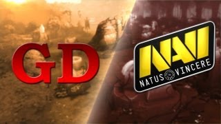 Na`Vi fight VS GD @ Gosu League