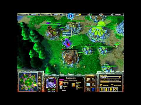 WarCraft 3: nicker59 (NE) vs FoCuS (OC)