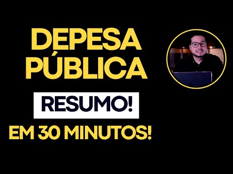 Resumo de Despesa Pública em 30 minutos!