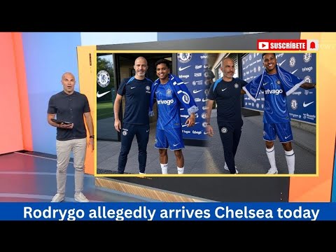 "Rodrygo Signs for Chelsea – Officially Unveiled at Stamford Bridge!"🔵👍✅✅