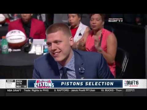 Detroit Pistons select Henry Ellenson 18th overall in the 2016 NBA Draft
