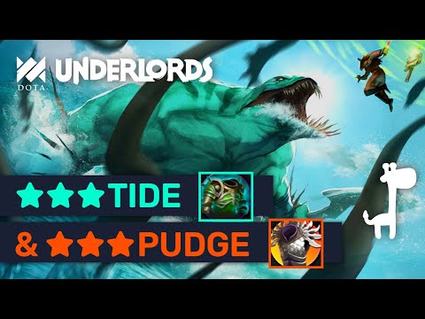 ★★★TIDE + Assault Cuirass! 5.5K HP 40 Armor + 4 Scaled! | Dota Underlords