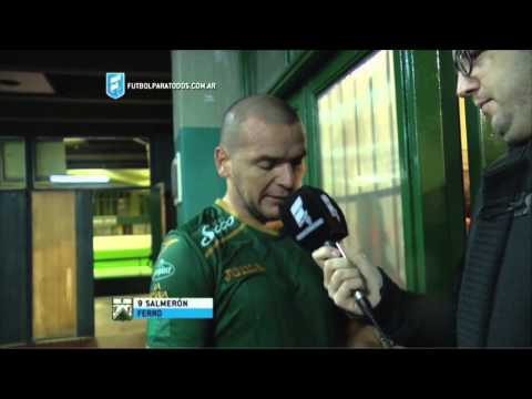 "Da orgullo jugar en este club". Ferro 2 - Santamarina 0. Fecha 27. Primera B Nacional 2015. FPT.