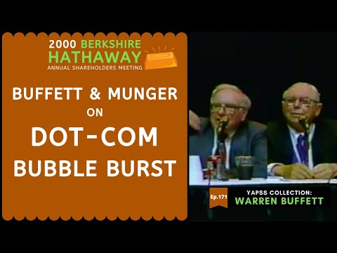 Dot Com Bubble Burst - Warren Buffett & Charlie Munger | BRK 2000【C:W.B Ep.171】