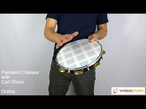 Pandeiro rhythms with Carl Dixon