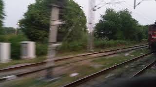 preview picture of video 'Lucknow To Musafirkhana Train Speed 'Vaishali Express' Lucknow Station'