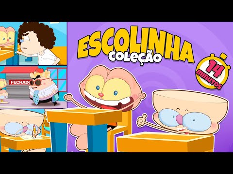Mongo e Drongo em 3 episódios da Escolinha 2022 - Desenho animado na Escolinha de Mongo e Drongo
