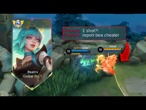 BEATRIX ONESHOT TANK?? BEST BUILD AND EMBLEM (must try)