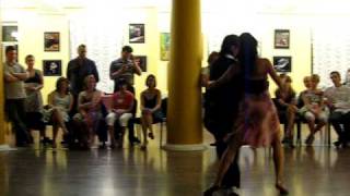 Gaston Torelli y Moira Castellano. Show (3). Festival "Nevskaya Milonga - 2010". St.Petersburg.
