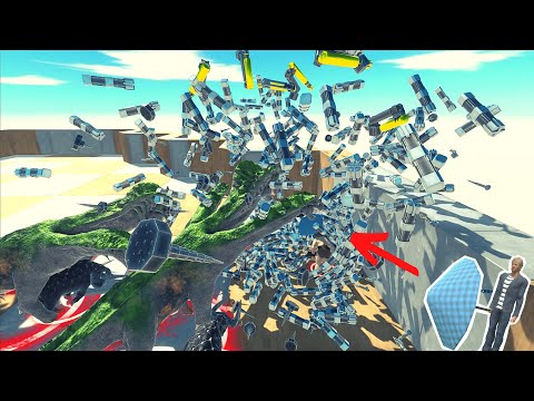 Coward Cole Cube Vs Every Faction ARBS |Animal Revolt Battle Simulator