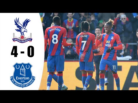 Crystal Palace vs Everton 4-0 | Highlights - FA Cup Quarter Final - 2021/202