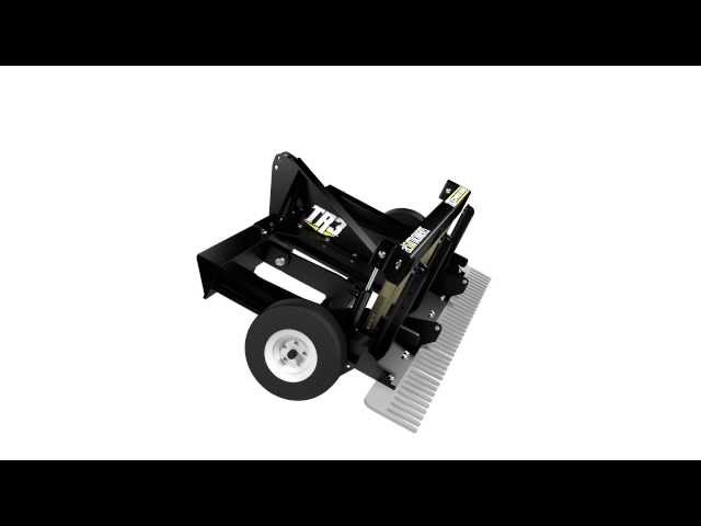 TR3 Rake Command Series – Tractor Rake (3D Spin)