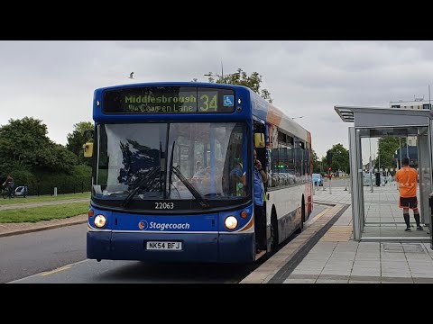 THRASH: Route 13 | NK54BFJ/22063 - Stagecoach North East: MAN 18.220LF/Transbus ALX300