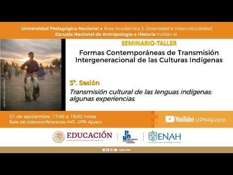 Transmisión cultural de las lenguas indígenas: algunas experiencias