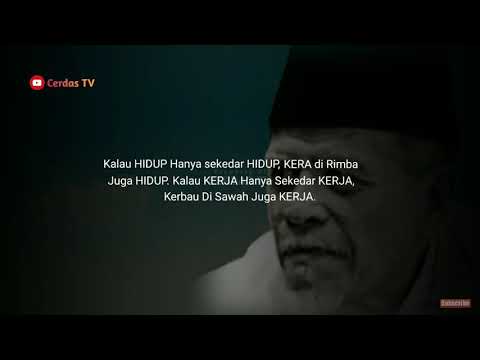 Kumpulan kata kata mutiara dan kata kata bijak buya hamka terbaik